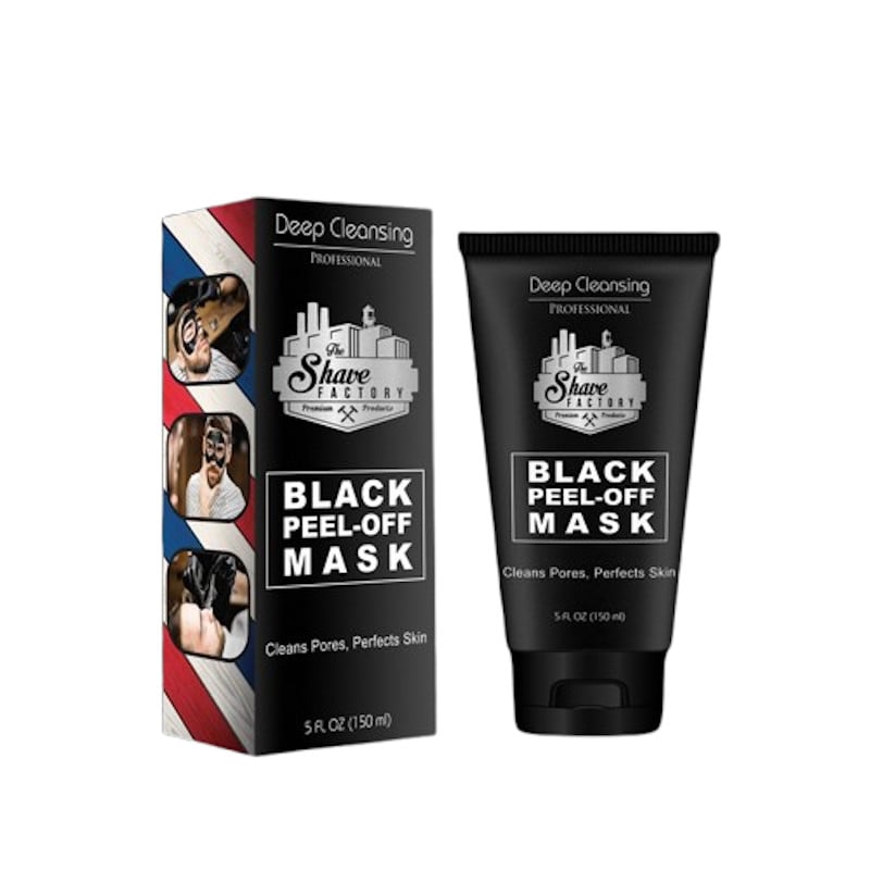 THE SHAVE FACTORY MÁSCARA FACIAL BLACK PEEL-OFF MASK