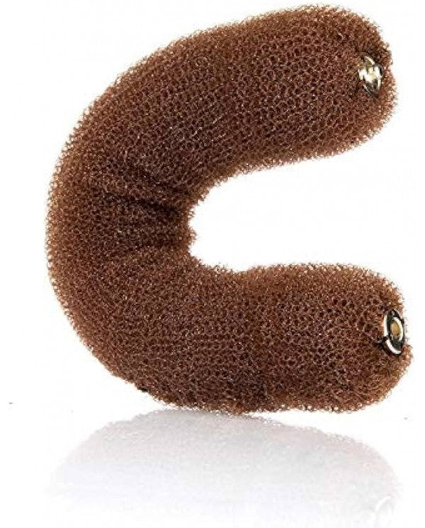 LABOR RIZADO CON BOTÓN CASTAÑO 18CM