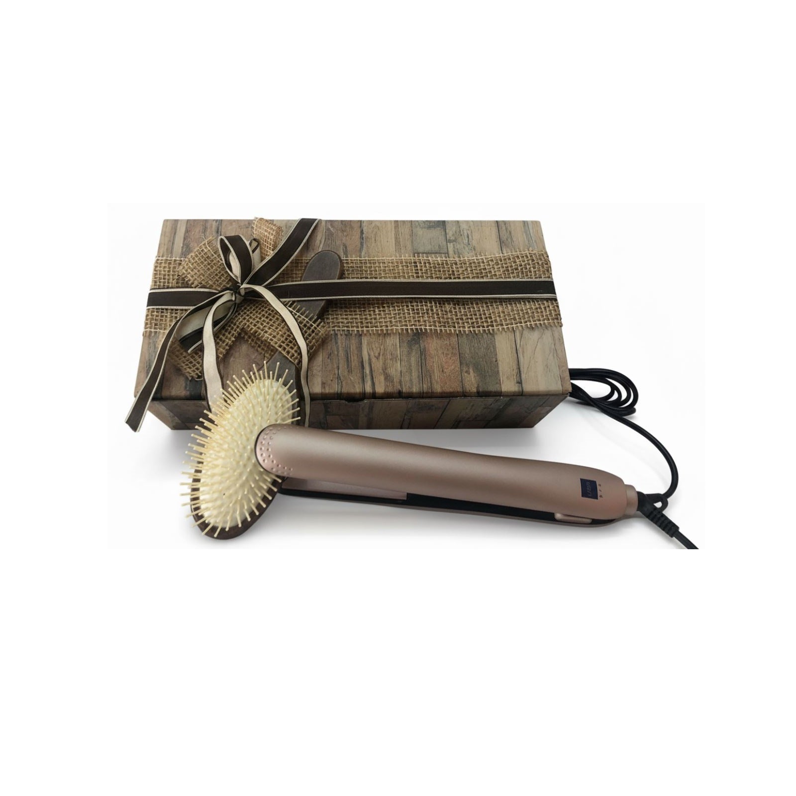 LABOR PLANCHA MISS GLAMOUR + CEPILLO CUSHION BRUSH