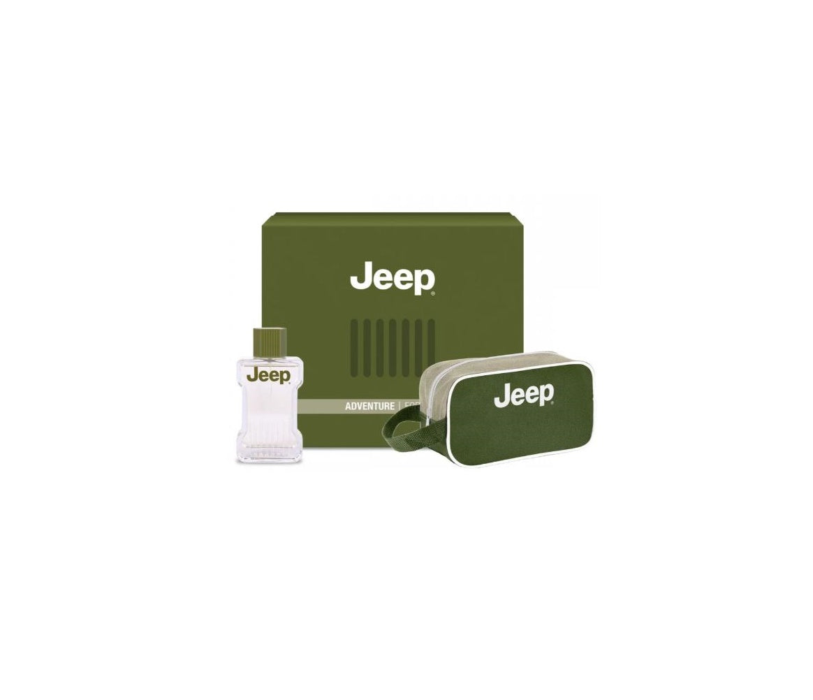 CONF. JEEP ADVENTURE FOR MEN EDT 100ML + NECESER