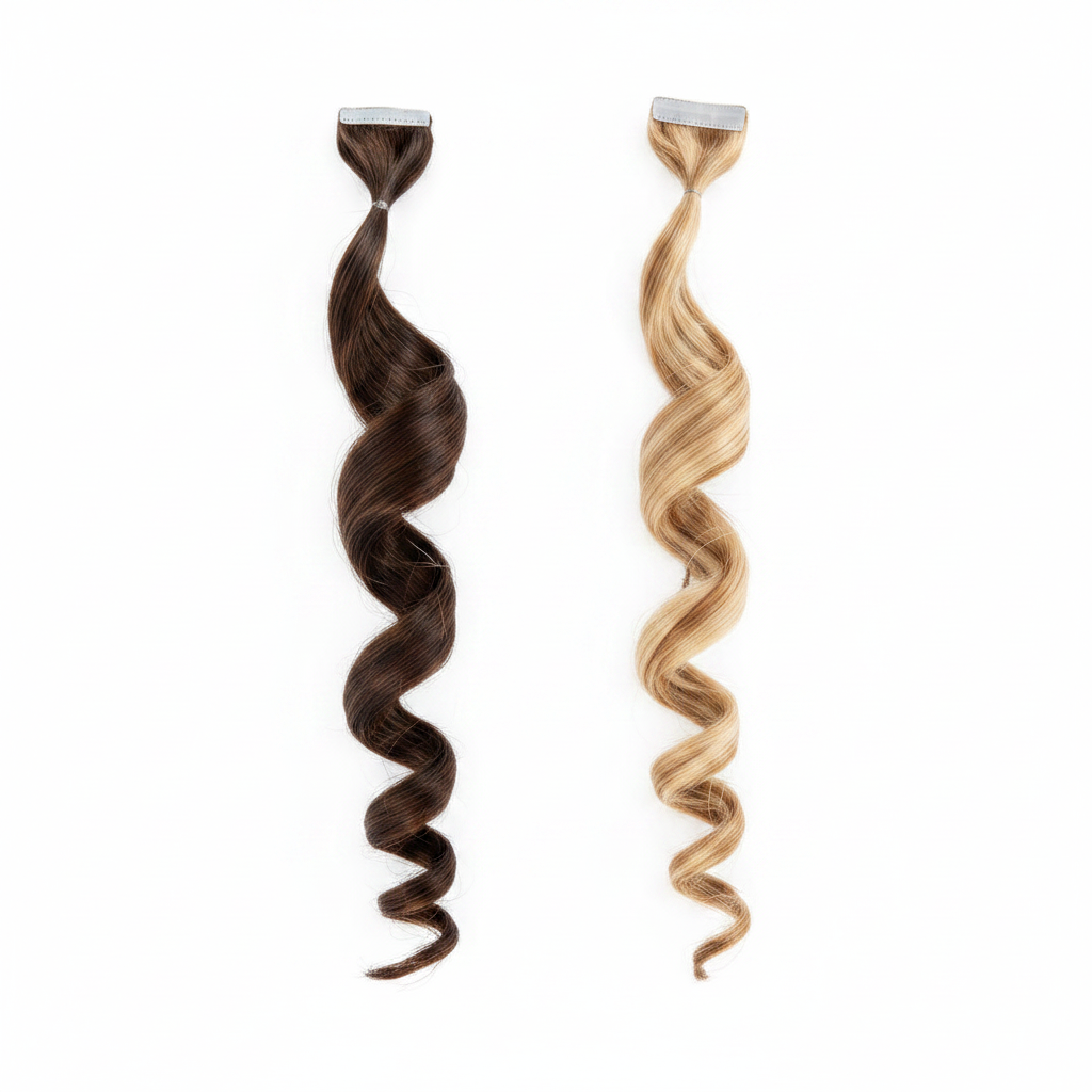 DI BIASE EXTENSION CABELLO ONDULADO MECHAS ADHESIVAS 2.5GR X 10PZ 40CM ART. STKR 4 CM 40 W