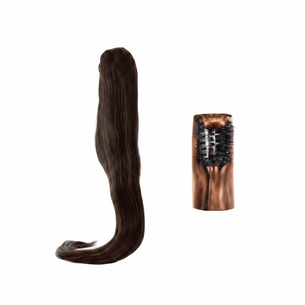 DI BIASE EXTENSION TOUPET PROHAIR LISO SISTEMA CON PINZA GRANDE 1PZ 60CM ART. MAYA