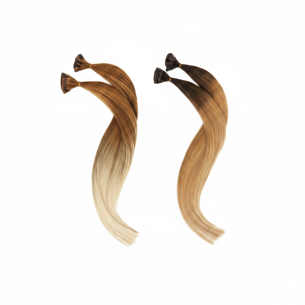 DI BIASE EXTENSION CABELLO LISO MECHAS DE QUERATINA OMBRÉ 0,8GR X 20PZ 50CM ART. 2002.SH