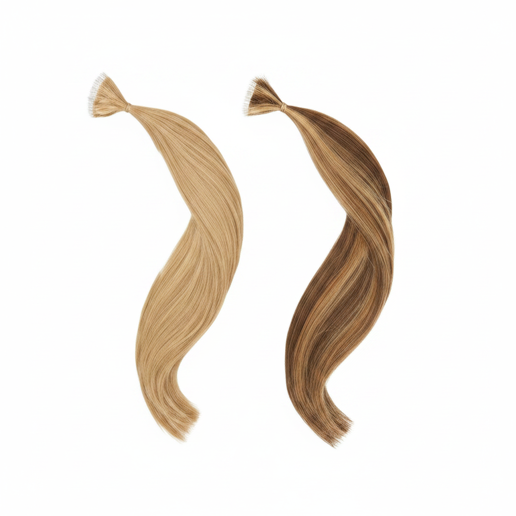 DI BIASE EXTENSIONES DE CABELLO LISO MECHAS ADHESIVAS 2.5GR X 10PZ 40CM ART. STKR 4 CM
