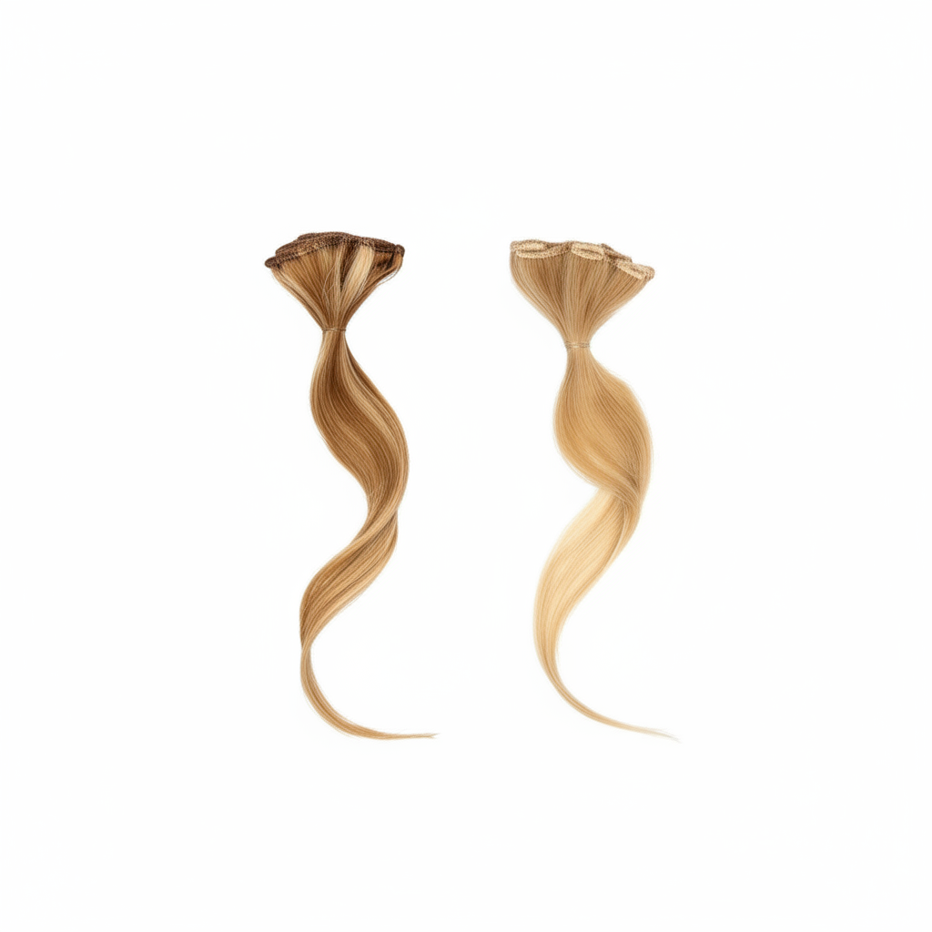 DI BIASE EXTENSION CON CLIP 1 TIRA 22 GRAMOS CABELLO LISO TEJIDO 3 CLIPS 50-55CM ART. EASY THREE