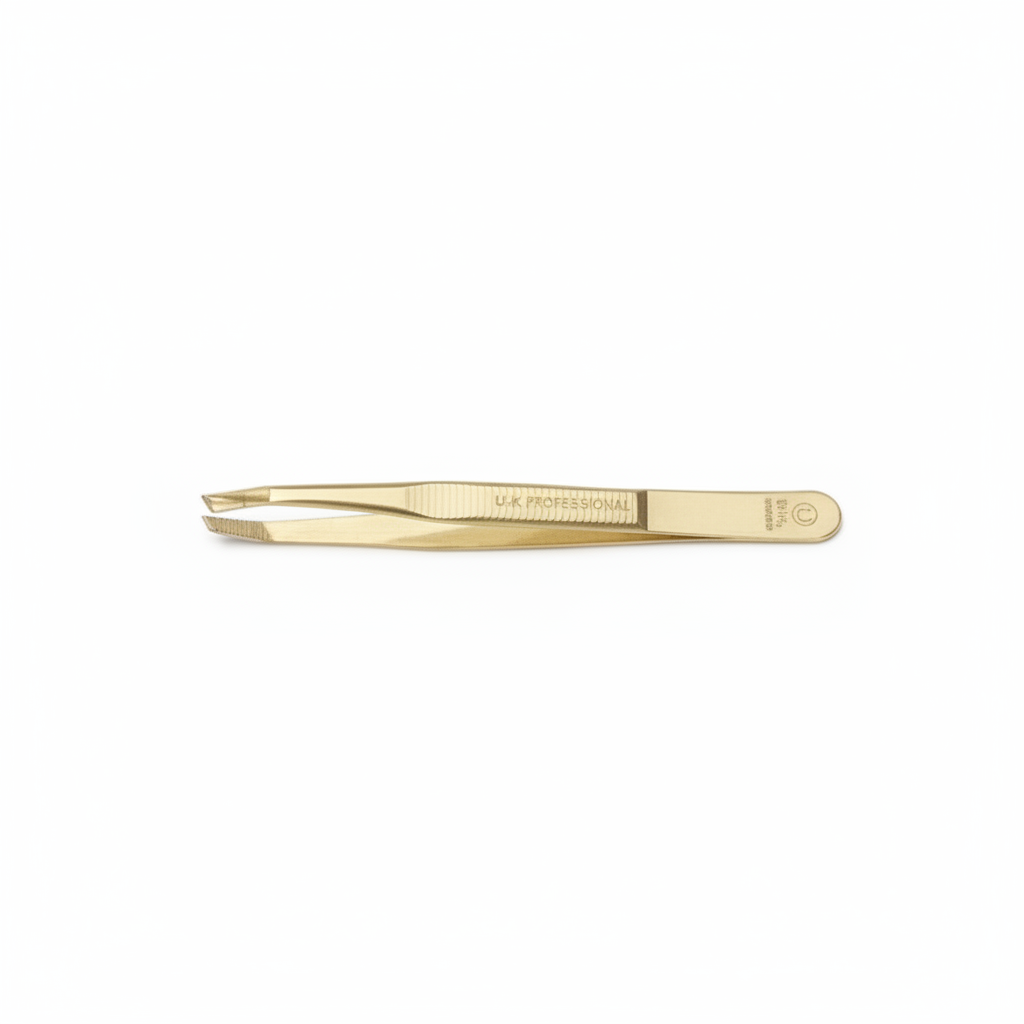 RBB PINZA OBLICUA DORADA ART.824 D