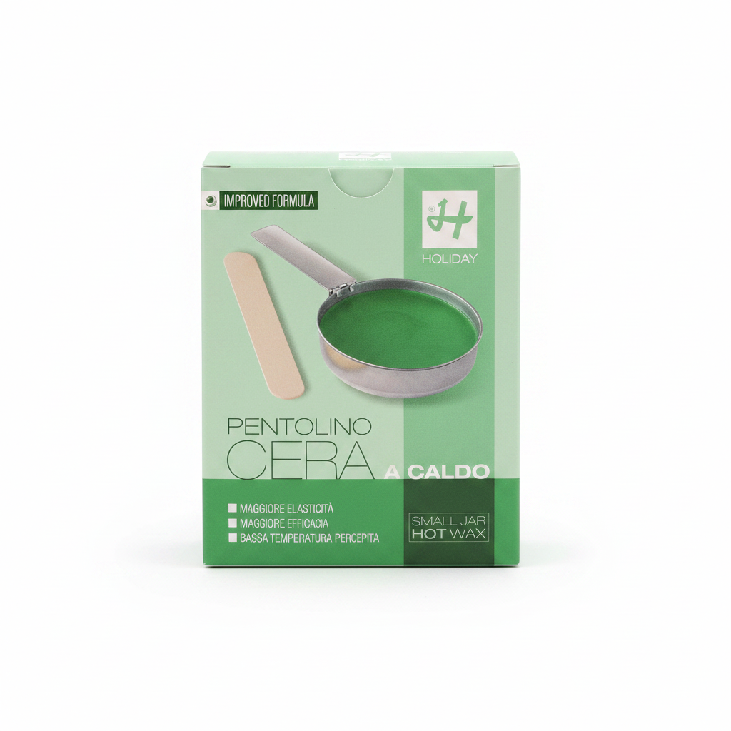 HOLIDAY CERA CALIENTE EN OLLA VERDE CLOROFILA 120GR