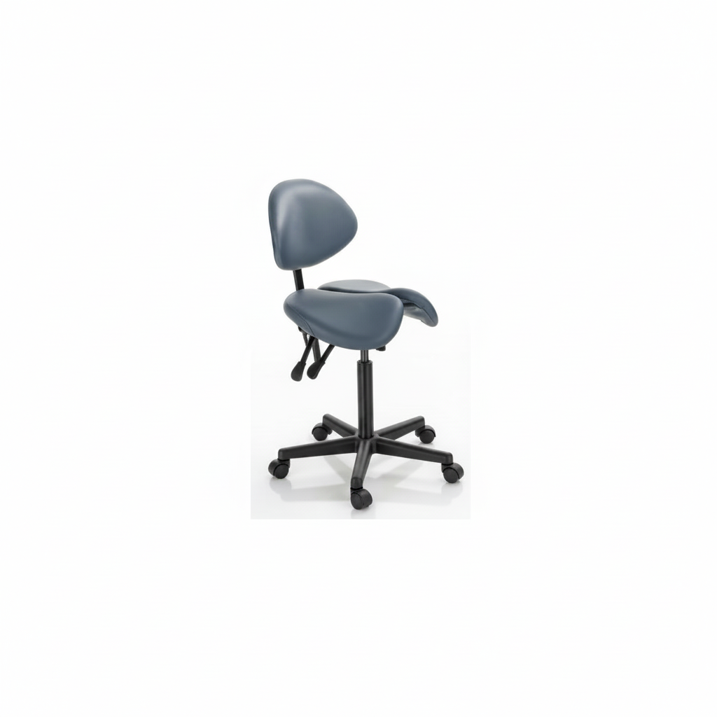 Taburete tipo silla con respaldo Master Massage Saddle art. 350.321