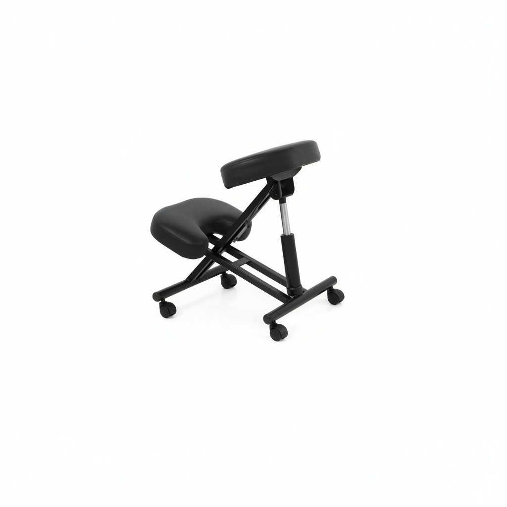 Taburete ergonómico negro art. 350.315