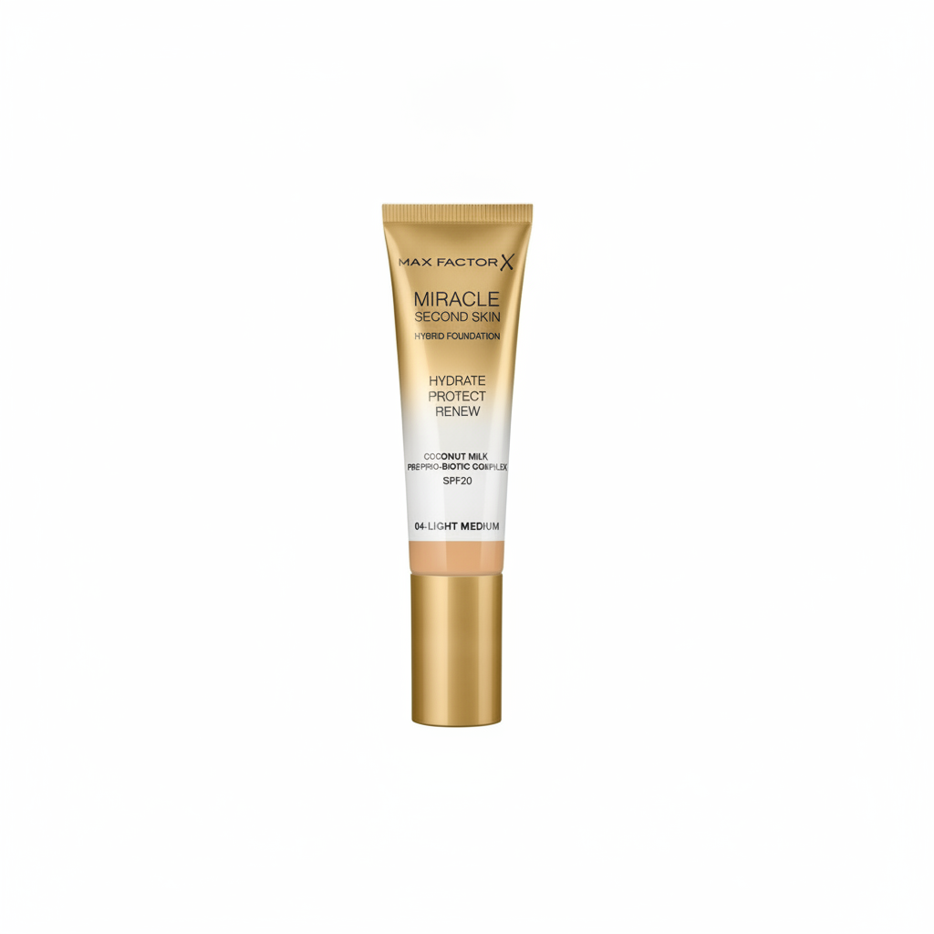 MAX FACTOR MIRACLE SECOND SKIN 04