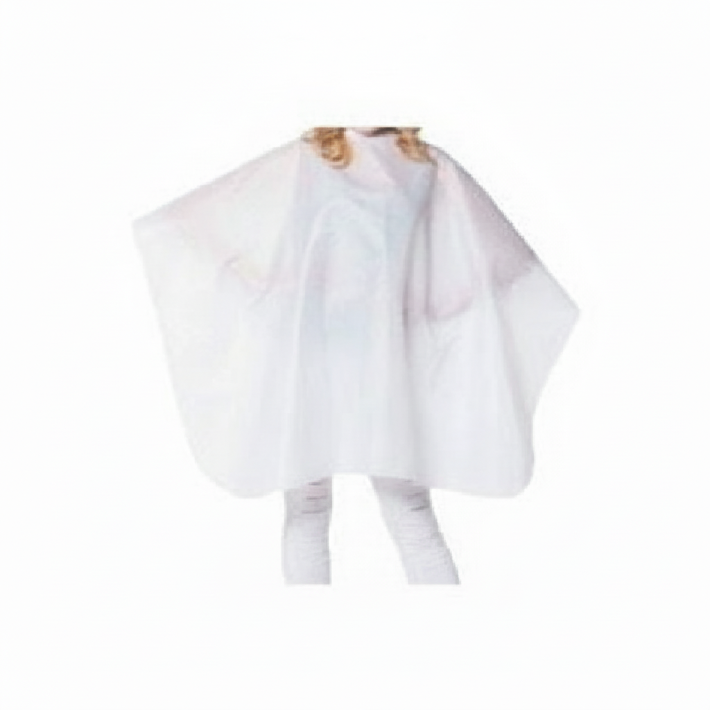 MP-HAIR CAPAS DE CORTE NYLON VELCRO BLANCO