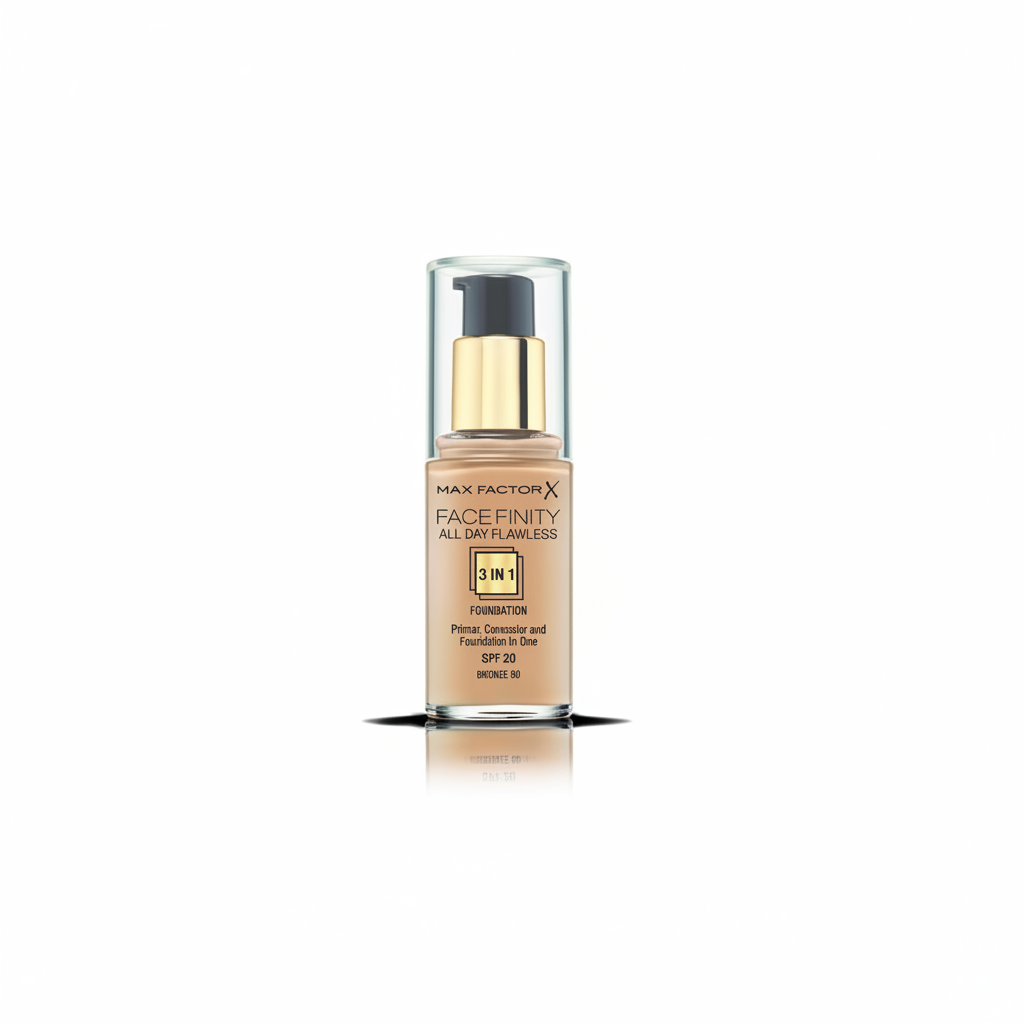MAX FACTOR FACE FINITY TODO EL DÍA IMPECABLE 3EN1 N.80