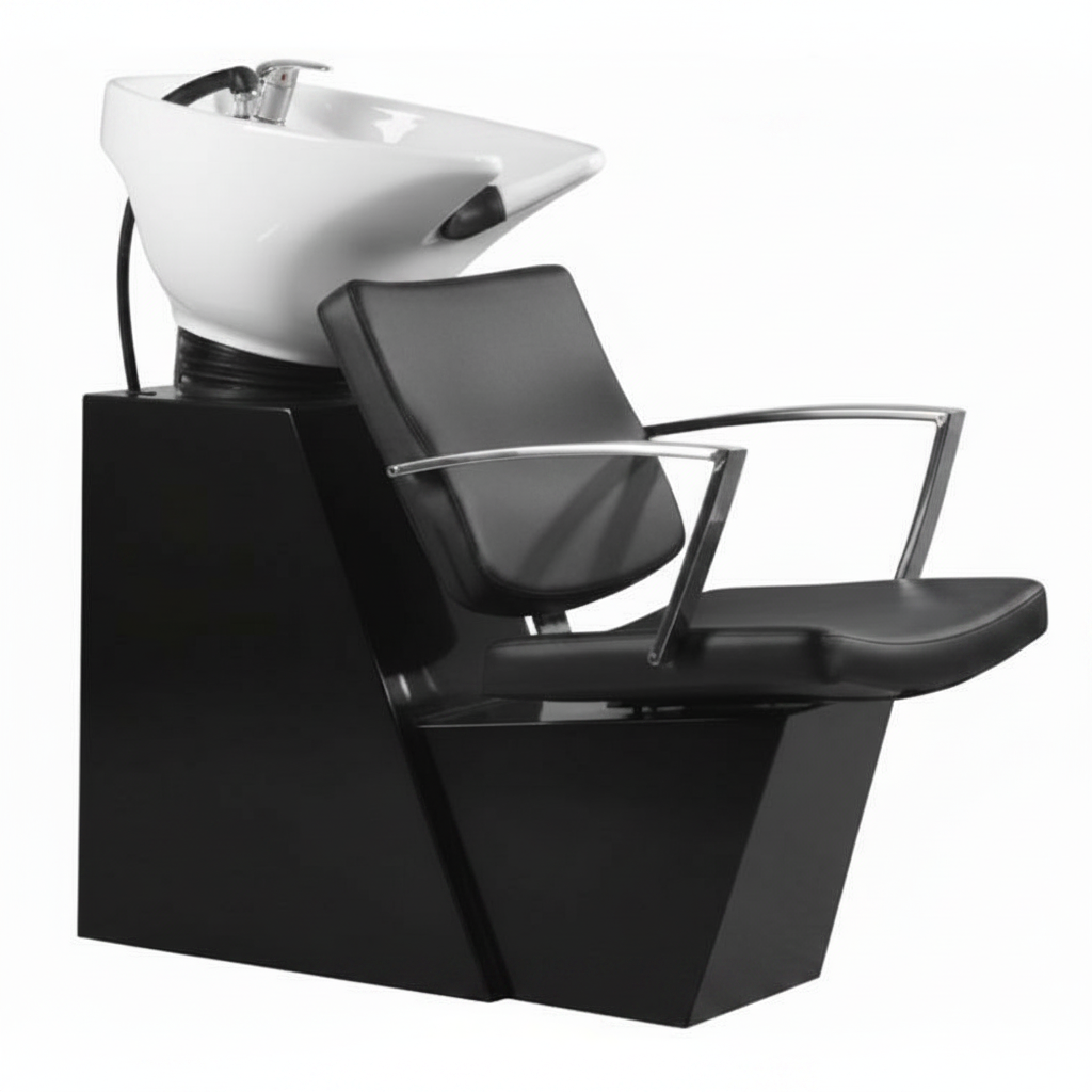 SILLÓN LAVACABEZAS ALPHA NEGRO ART. 375.017