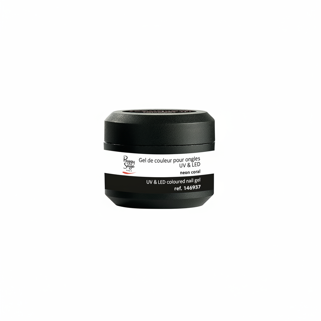 PEGGY SAGE GEL UV & LED COLOREADO NEÓN CORAL