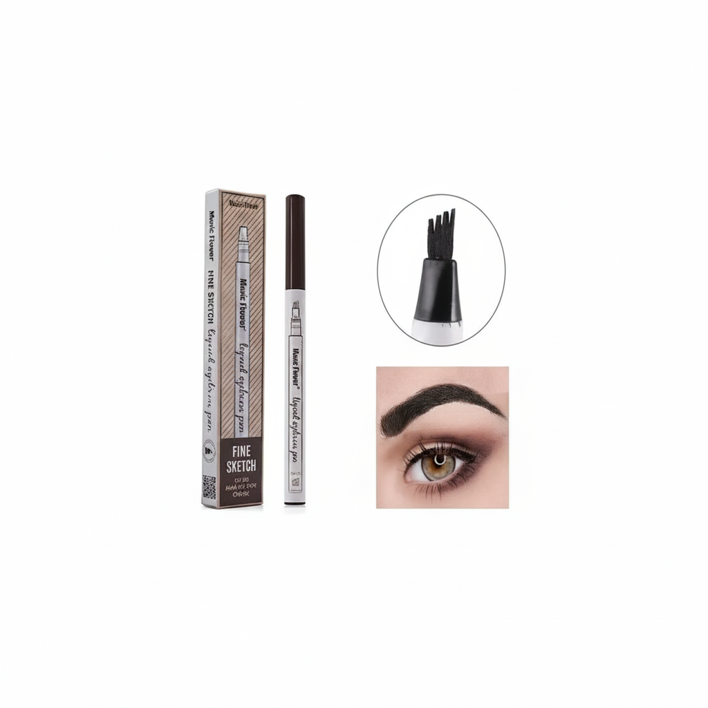 PLUMA TATTOO PARA CEJAS 04 NEGRO 1ML
