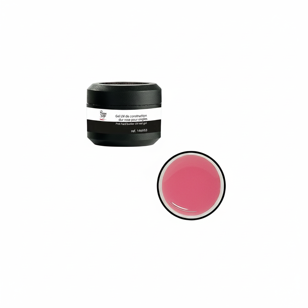 PEGGY SAGE GEL UV DE CONSTRUCCIÓN DURO ROSA PARA UÑAS 15G