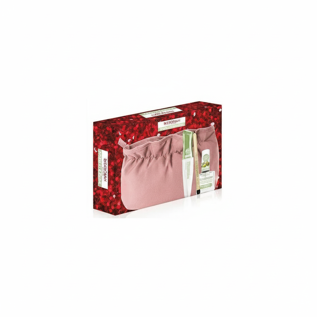 DEBORAH SET DE REGALO FORMULA PURA MÁSCARA + LÁPIZ KAJAL + ESMALTE FORTALECEDOR + POCHETTE