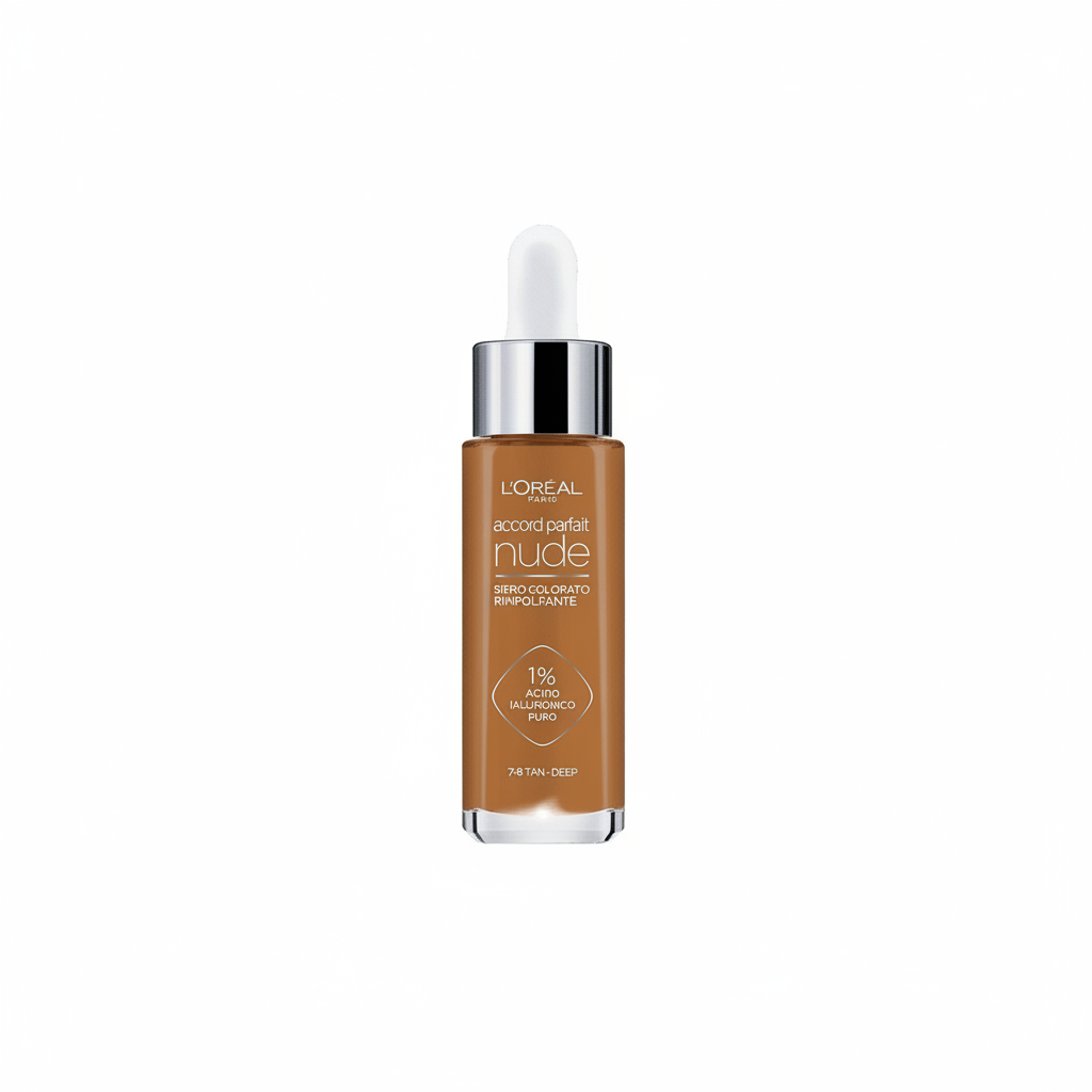 L'OREAL BASE DE MAQUILLAJE ACCORD PARFAIT NUDE 7-8 OSCURO 30ML