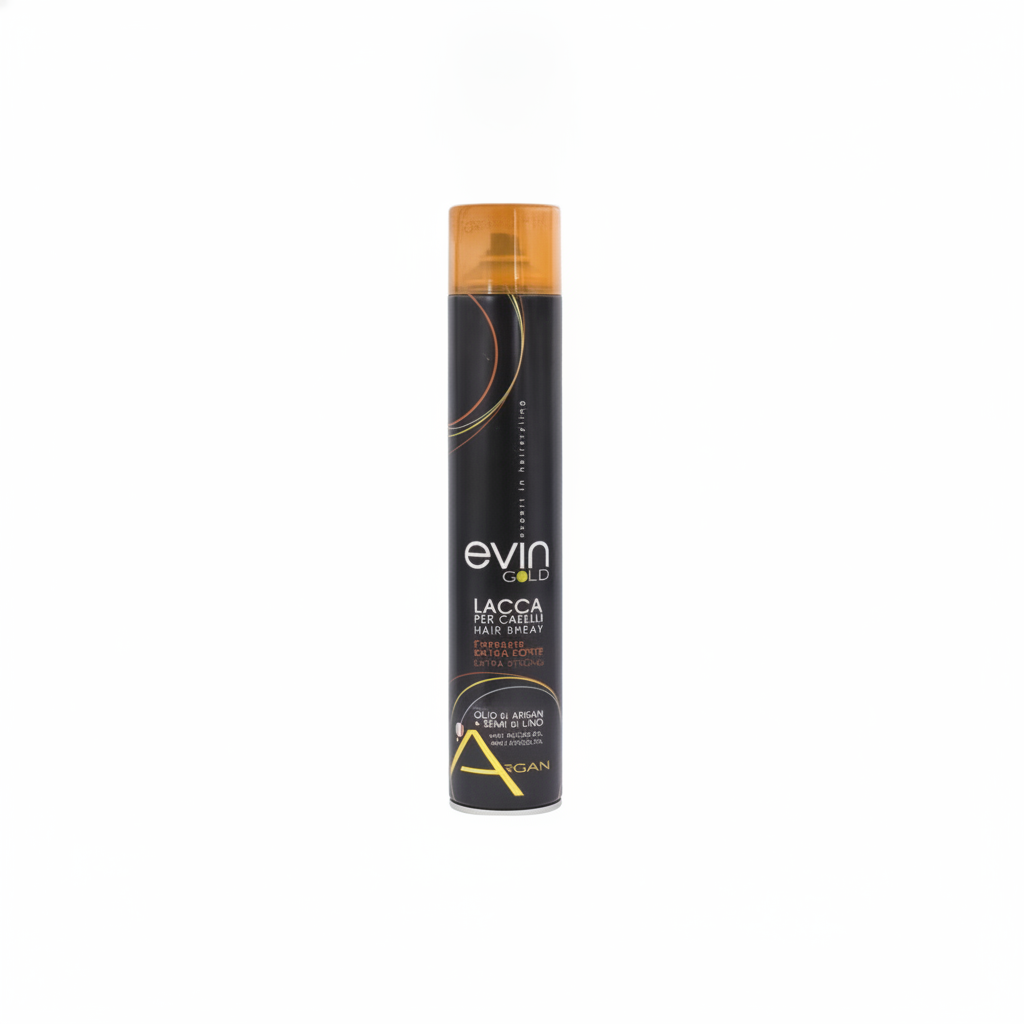EVIN GOLD LACA FIJACIÓN FUERTE CON ACEITE DE ARGÁN Y QUERATINA 750ML