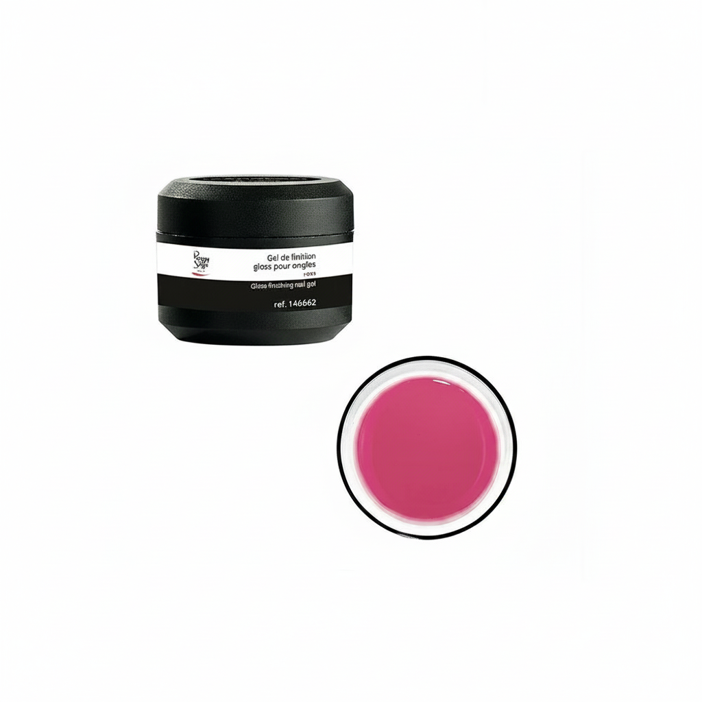 PEGGY SAGE GEL UV DE ACABADO BRILLO PARA UÑAS ROSA 50G