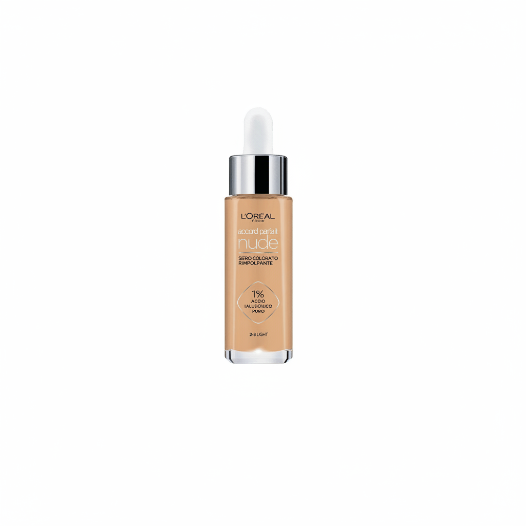 L'OREAL BASE DE MAQUILLAJE ACCORD PARFAIT NUDE 2-3 CLARO 30ML