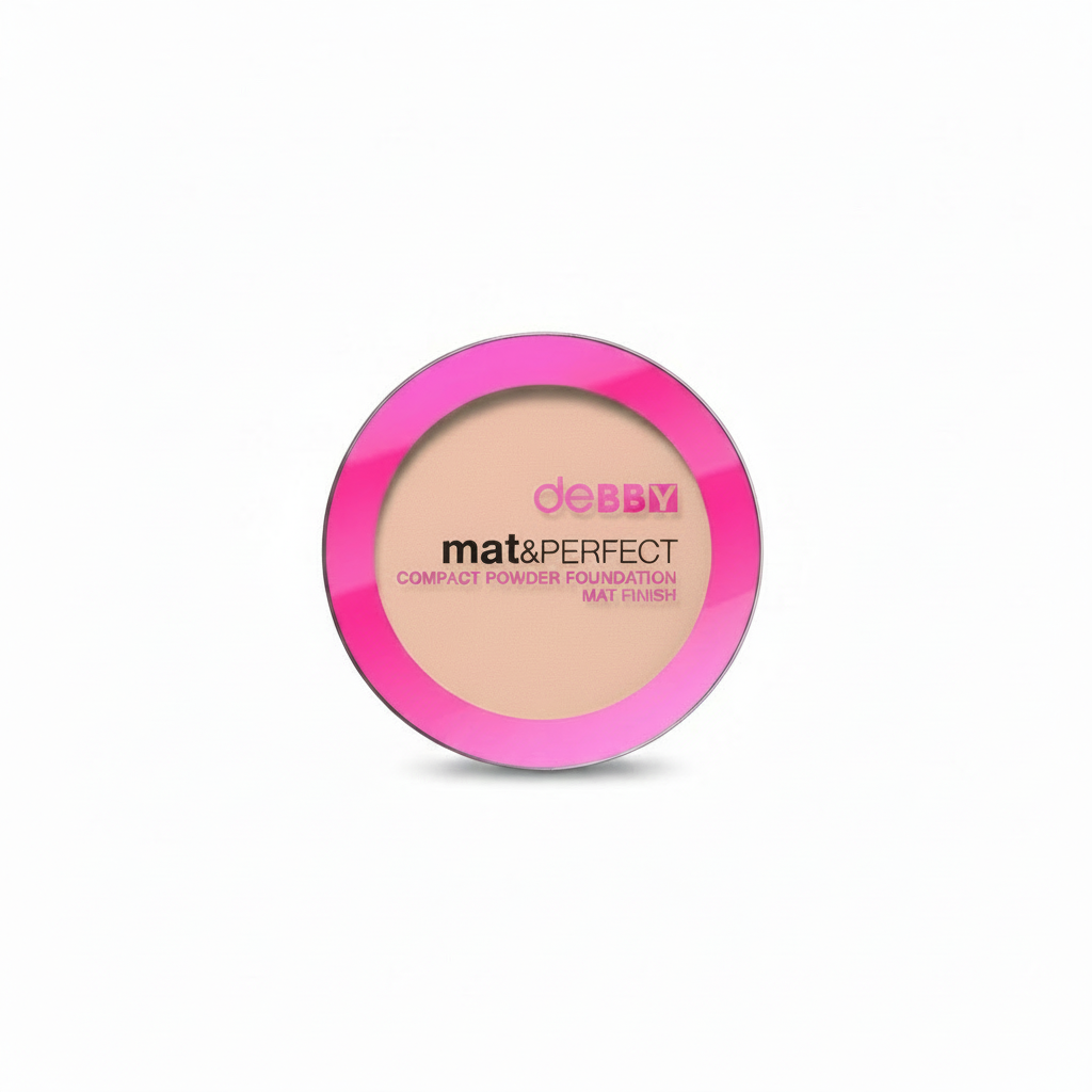 DEBBY BASE DE MAQUILLAJE COMPACTA N.01