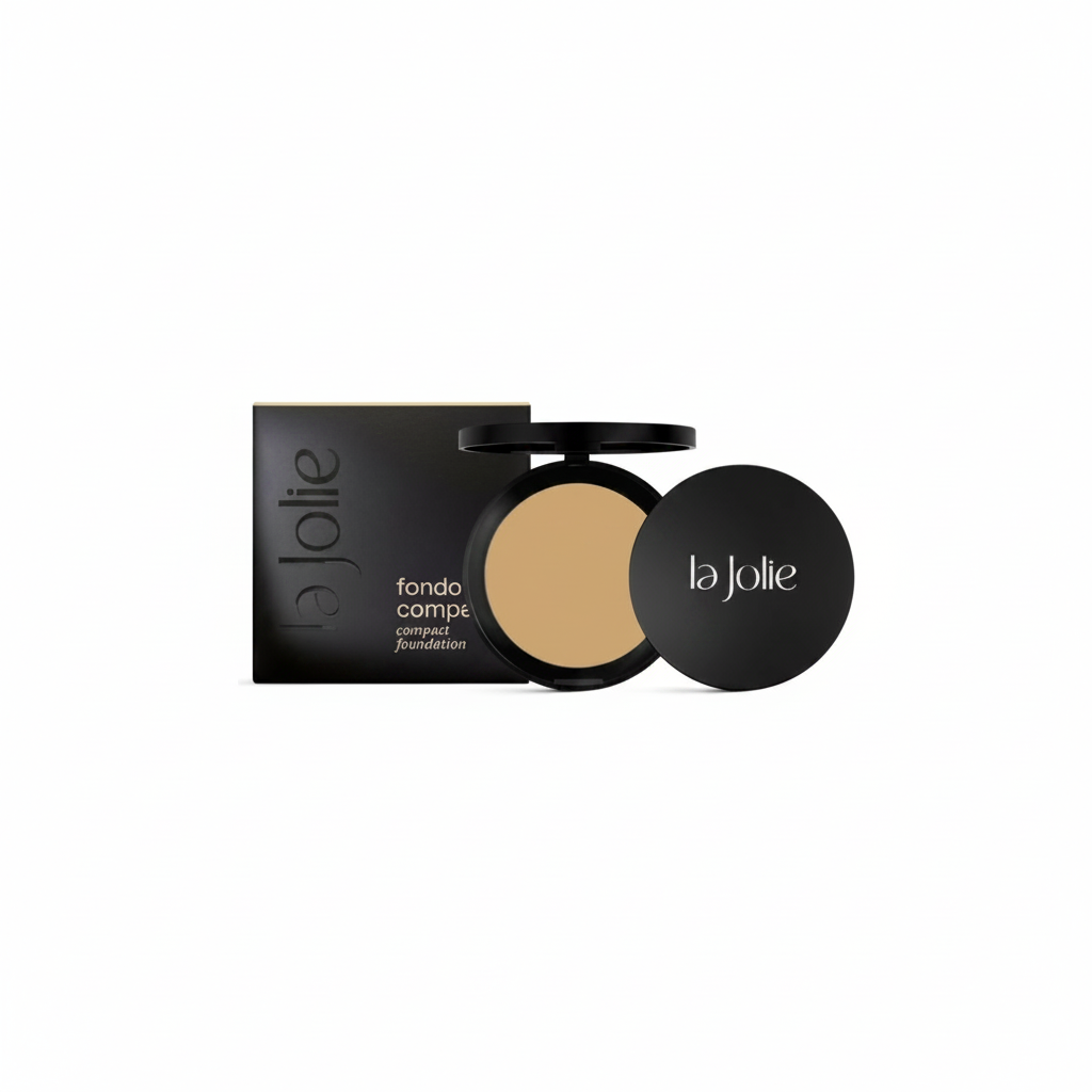 LA JOLIE BASE DE MAQUILLAJE COMPACTA COL.4