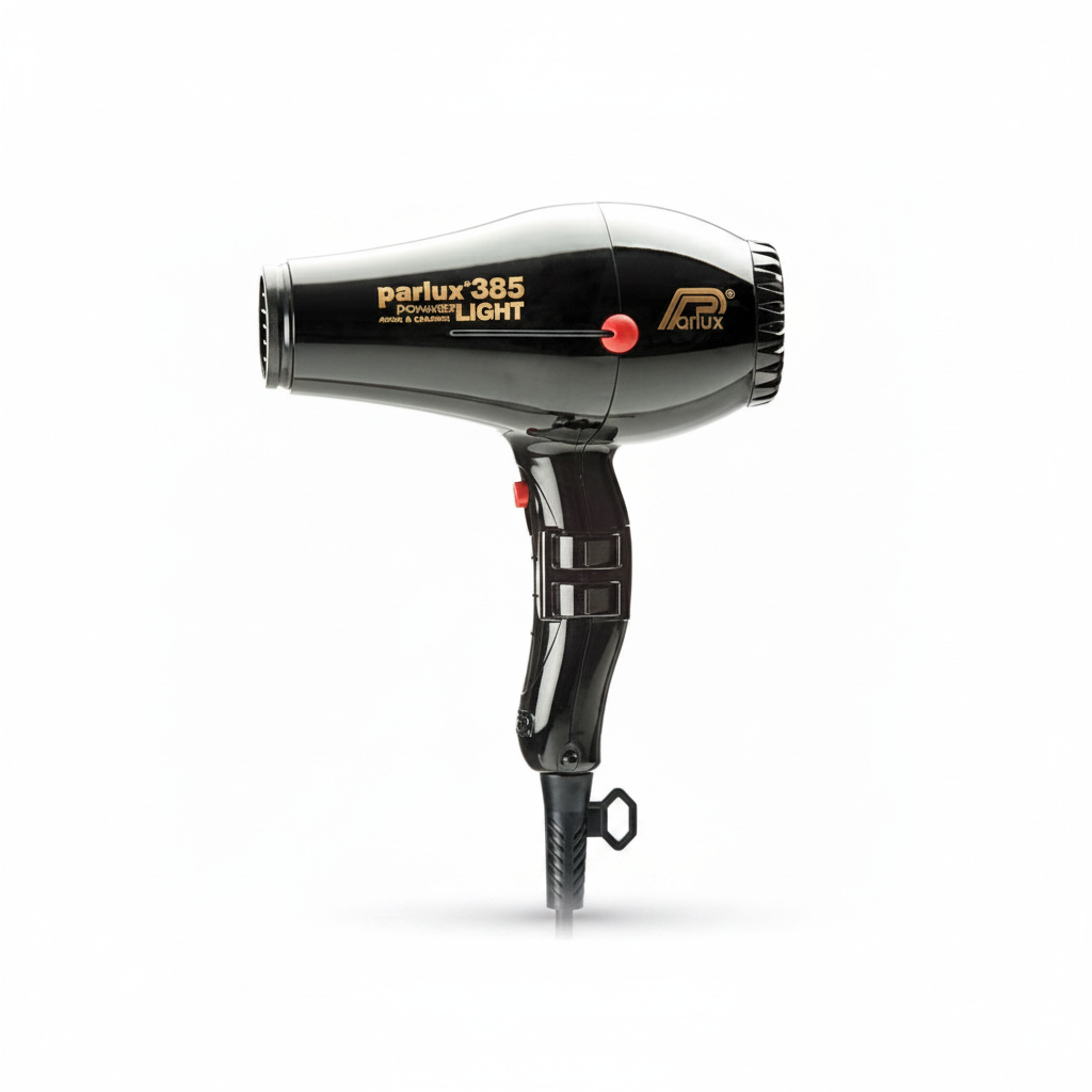 PARLUX SECADOR 385 POWER LIGHT IÓNICO & CERÁMICO NEGRO