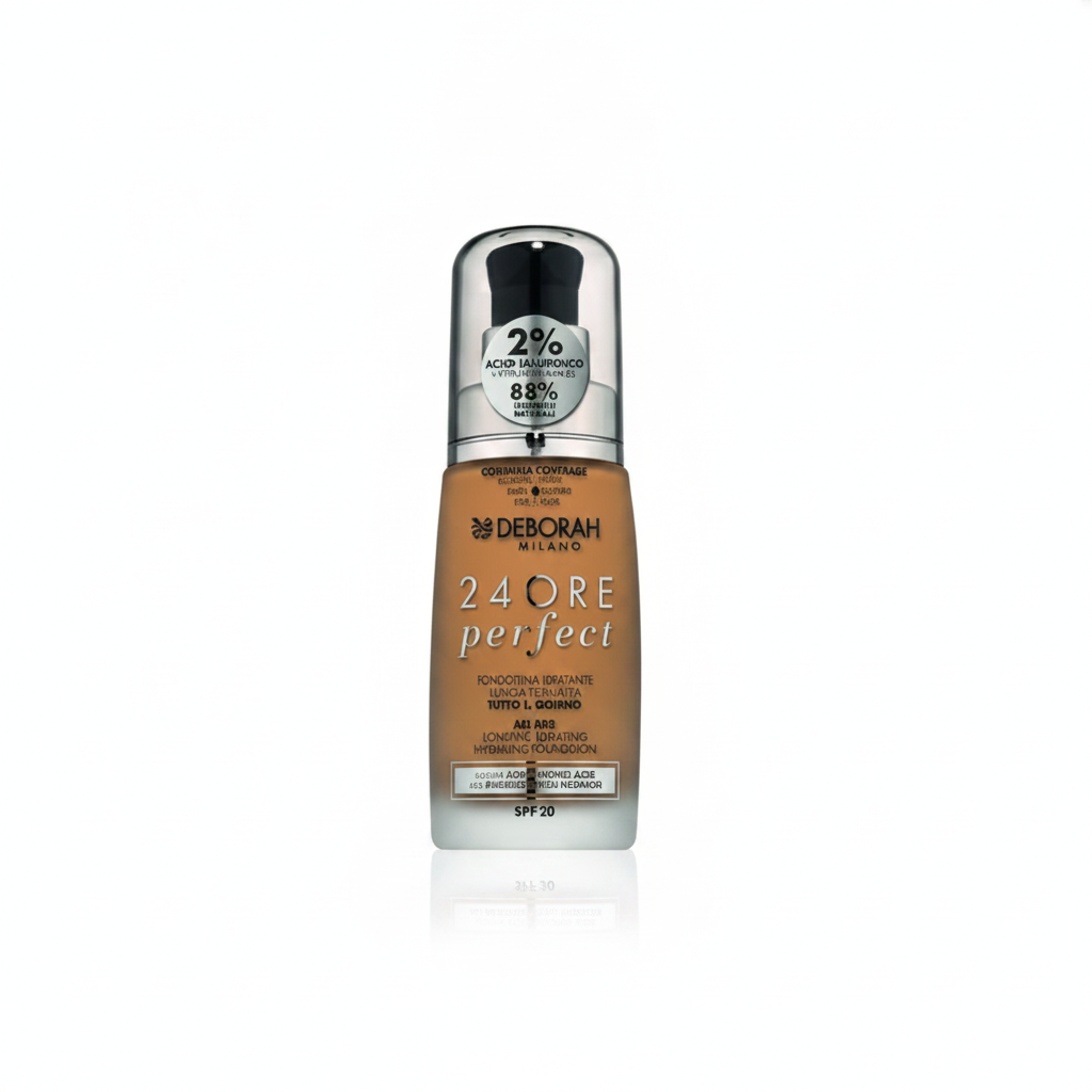 DEBORAH BASE DE MAQUILLAJE 24 HORAS PERFECTA NUEVA CON ÁCIDO HIALURÓNICO N.05
