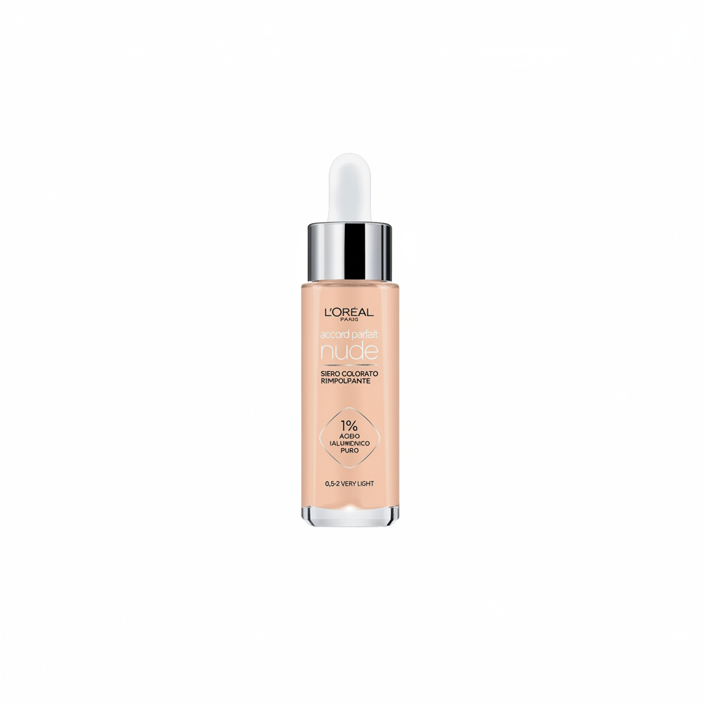 L'OREAL BASE DE MAQUILLAJE ACCORD PARFAIT NUDE 0,5-2 MUY CLARO 30ML