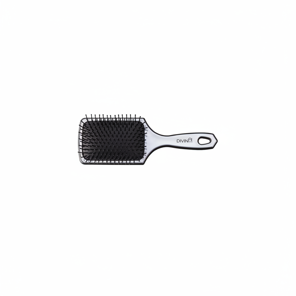 MP.HAIR CEPILLO PLANO-DIVINA PLATA