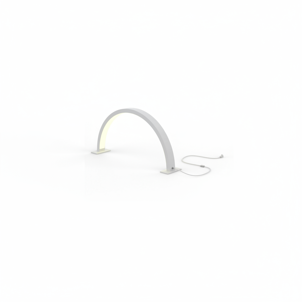 MELCAP LÁMPARA LED DE MESA HALF MOON BLANCA