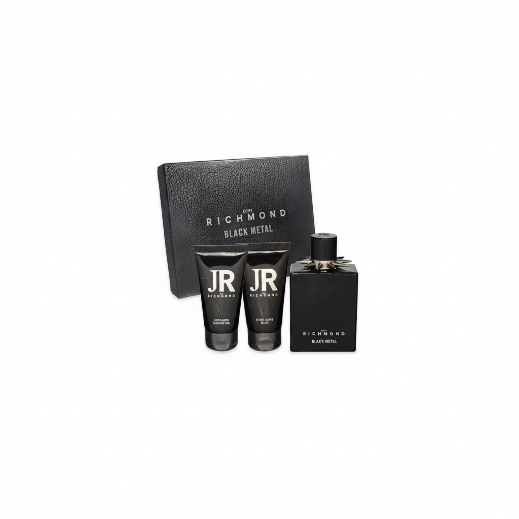 RICHMOND BLACK METAL EDP 100ML + LOCIÓN CORPORAL 50ML + GEL DE DUCHA 50ML