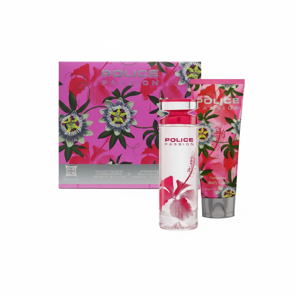 POLICE PASSION WOMAN SET DE REGALO EDT 100ML + CREMA CORPORAL 125ML