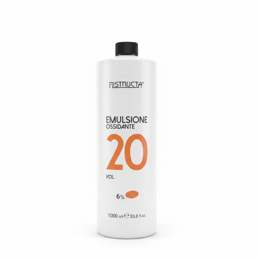 RISTRUCTA AGUA OXIGENADA 20 VOLÚMENES 1000ML