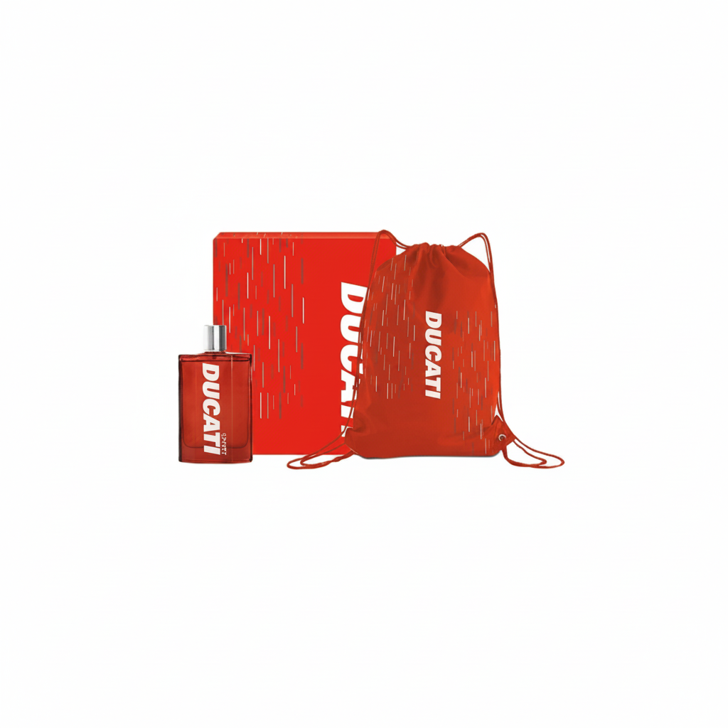 DUCATI SPORT SET DE REGALO EDT 50ML + MOCHILA TIPO SACO