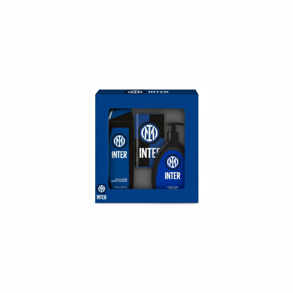 INTER SET DE REGALO JABÓN+ GEL DE DUCHA+ BANDERA