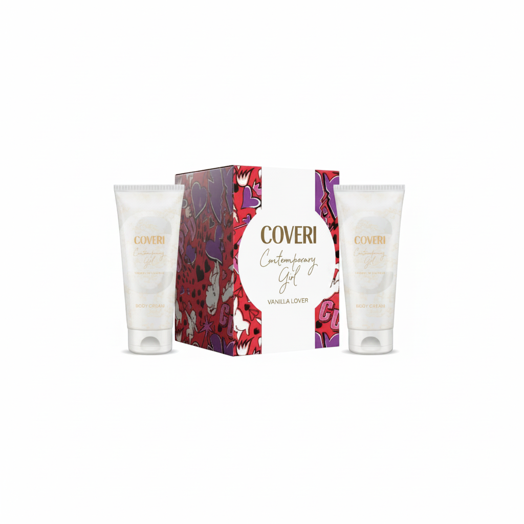 COVERI CONTEMPORARY GIRL VANILLA LOVER GEL DE DUCHA 200ML + CREMA CORPORAL 200ML