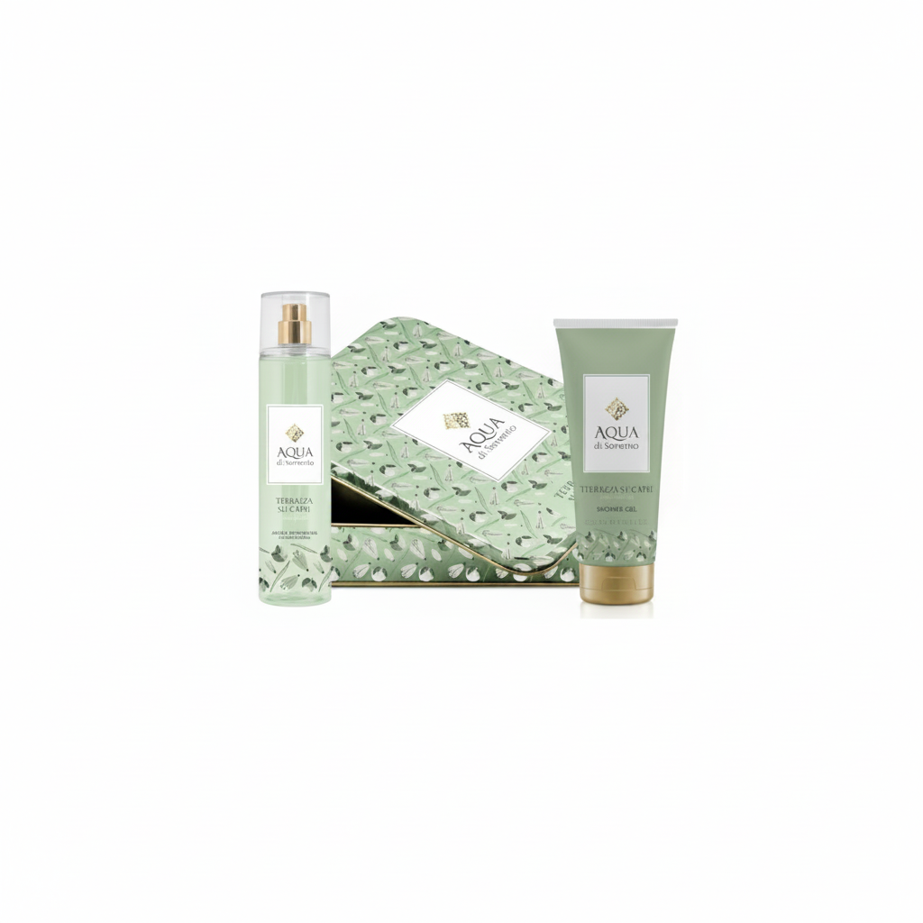 ACQUA DI SORRENTO SET DE REGALO CAPRI GEL DE DUCHA 200ML + AGUA PERFUMADA 245ML