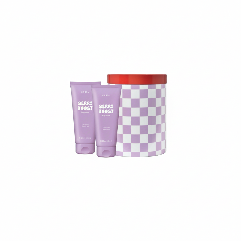 PUPA HAPPY BOX - GEL DE DUCHA 200ML + LOCIÓN CORPORAL 200ML BERRY BOOST