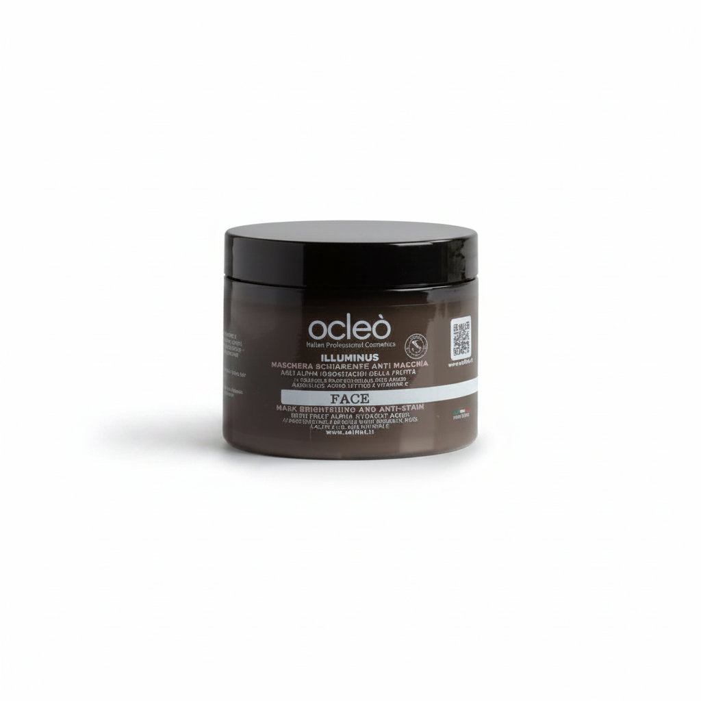 OCLEO' MASCARILLA ACLARANTE ANTIMANCHAS CON ALFA HIDROXIÁCIDOS DE FRUTAS 500ML