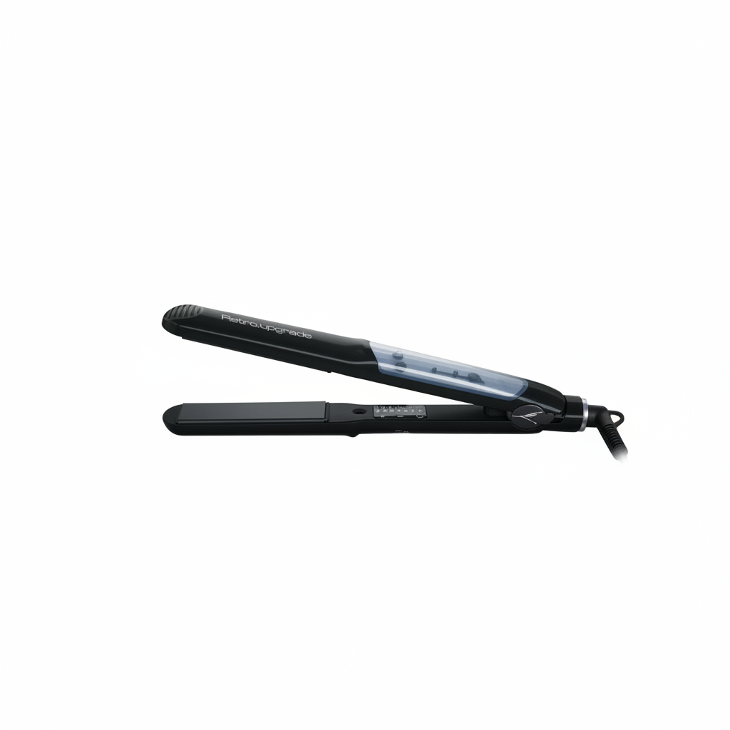 RETRO' PLANCHA A VAPOR CON QUERATINA RUP-133C/KER GRIS