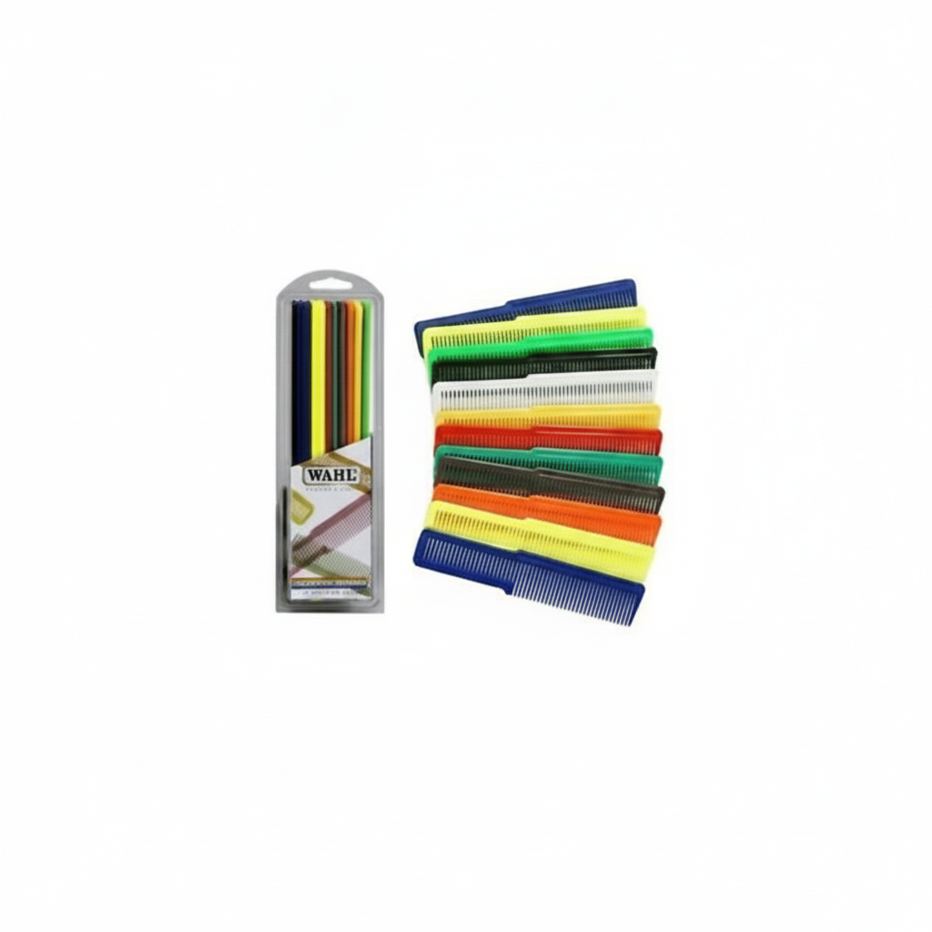WAHL SET 12 PEINES COLOREADOS
