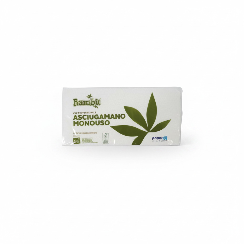 BAMBÚ TOALLA DESECHABLE PROFESIONAL 50PZ