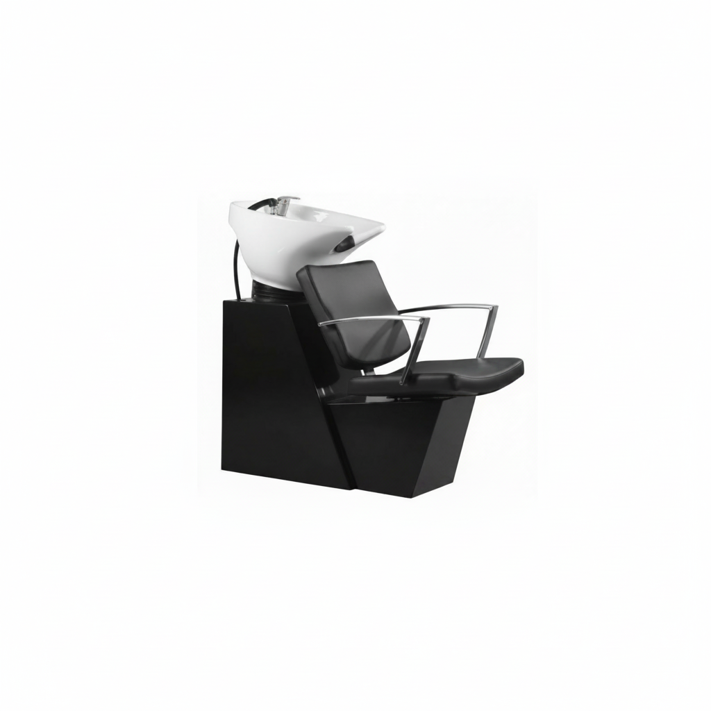 SILLÓN LAVACABEZAS ALPHA NEGRO ART. 375.017