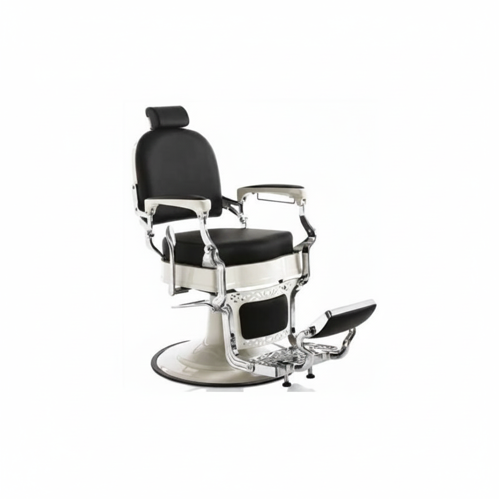 SILLÓN DE BARBERO HAIR MUSTANG NEGRO ART. 370.763