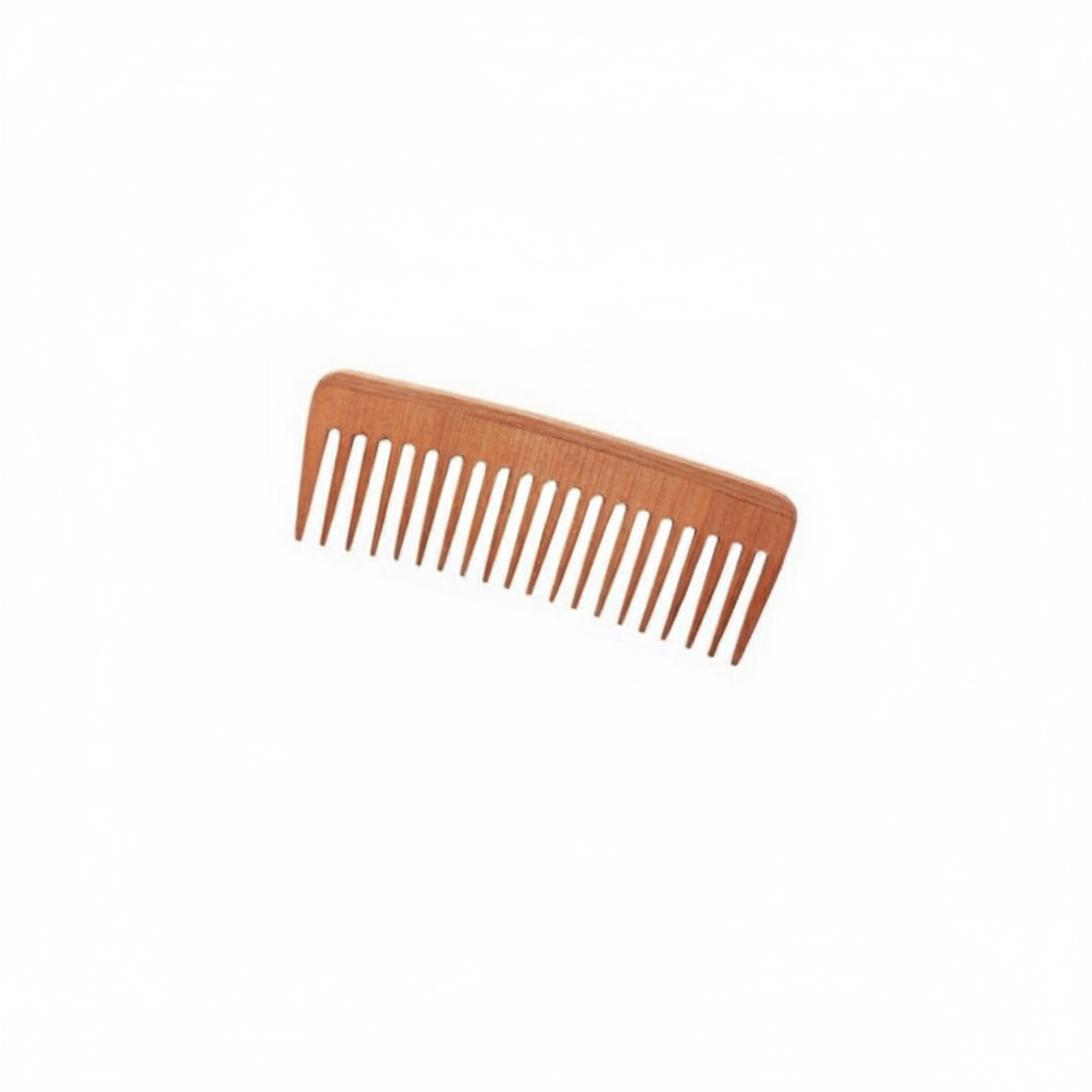 LABOR PEINE ANTIESTÁTICO AFRO DE MADERA 17CM