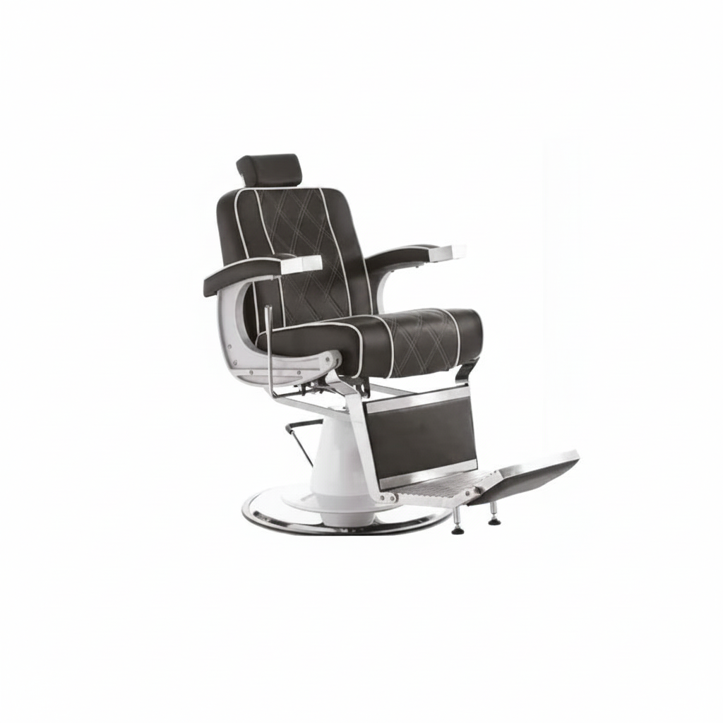 SILLÓN DE BARBERO HAIR GRANADA NEGRO ART. 370.783