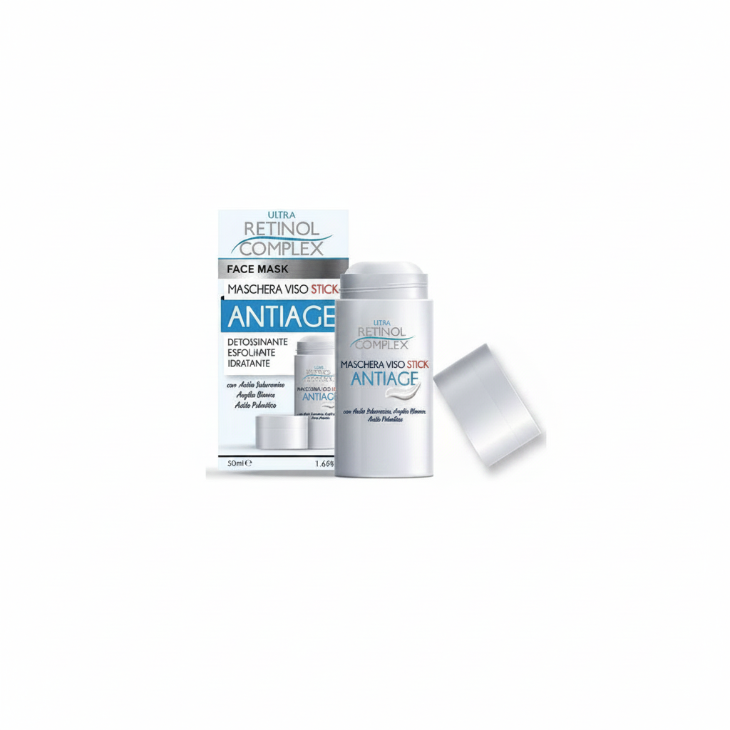 RETINOL COMPLEX MASCARILLA FACIAL ANTI-EDAD EXFOLIANTE HIDRATANTE STICK 50ML