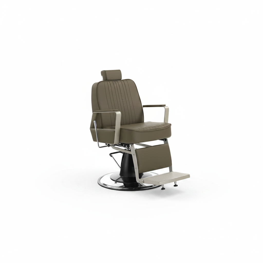 SILLÓN DE BARBERO HAIR GRAFFITI GRISPARDO BEIGE ART. 370.789